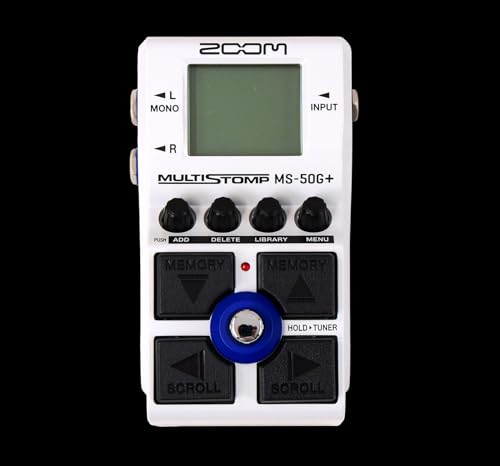 Amazon.co.jp: ZOOM ズーム MS-50G+マルチストンプペダル ホワイト 白